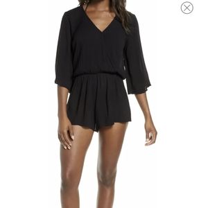 Stripe Cover-Up Romper ELAN